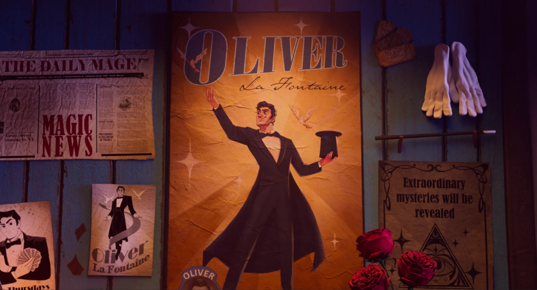 Oliver Lafontaine — poster